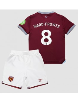 West Ham United James Ward-Prowse #8 Replika Hemmakläder Barn 2025-26 Kortärmad (+ byxor)